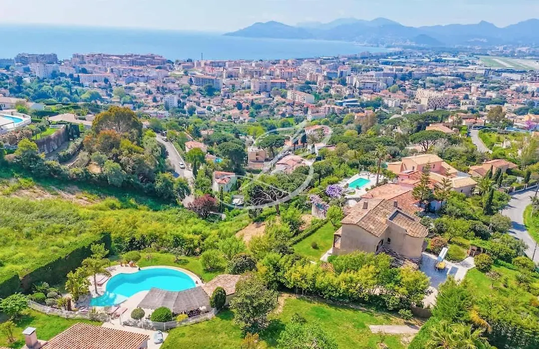 Villa Bleu Rivage - Piscine Cannes Vue panoramique-1