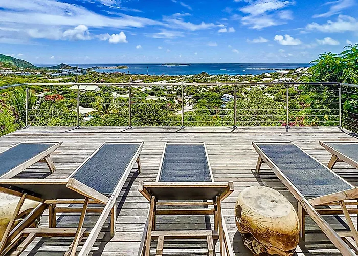 Villa Casa Del Mar, Luxury And Magical View Of La Baie-Orientale