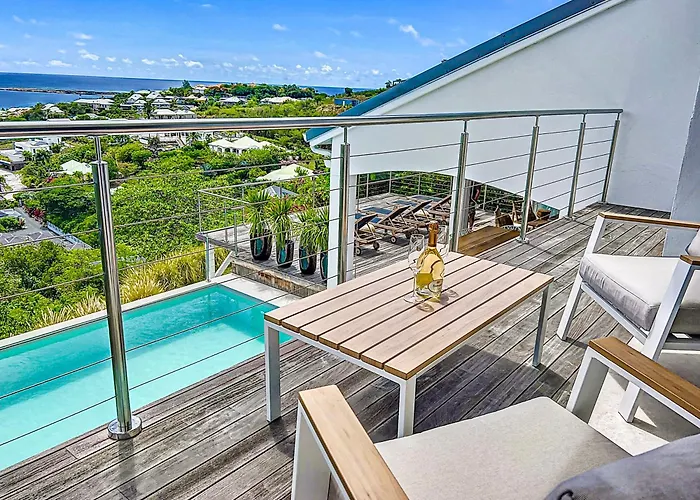 Villa Casa Del Mar, Luxury And Magical View Of La Baie-Orientale