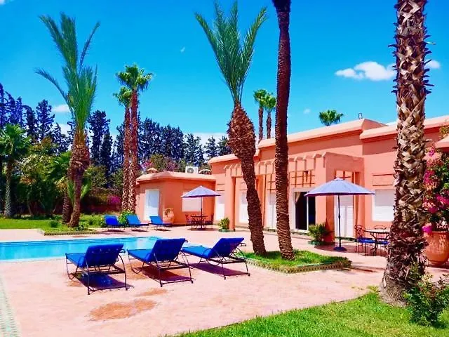 Villa Rayan Marrakech secteur Palmeraie dans Propriété de 2 hectares avec jardin arbres fruitiers Marrakesh