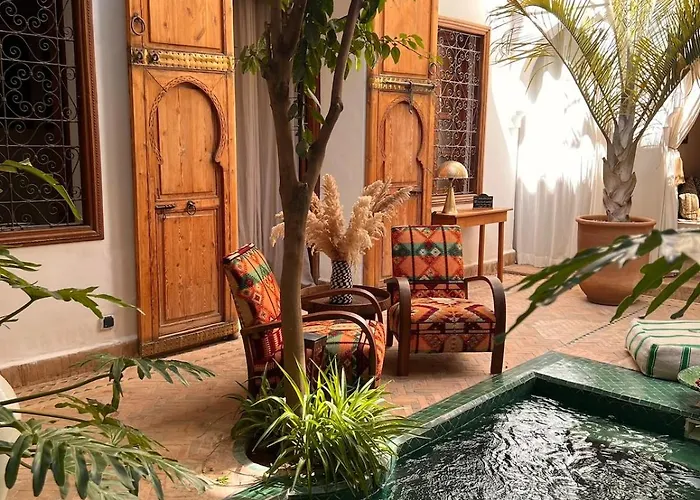 Riad privé Sadaka Bassin Rooftop Marrakesh