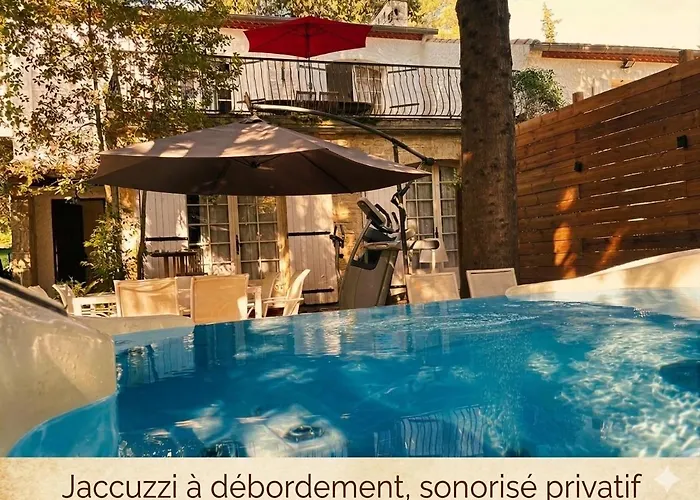Villa&spa 3 ch 6pers en ville 12 mn de la plage Montpellier