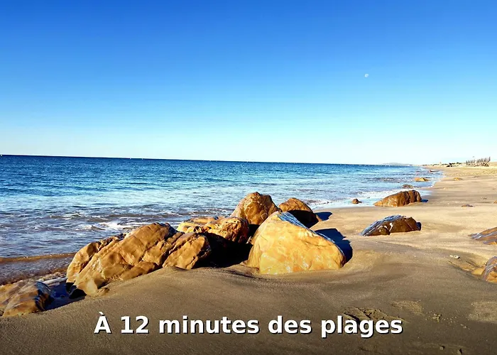Villa&spa 3 ch 6pers en ville 12 mn de la plage Montpellier