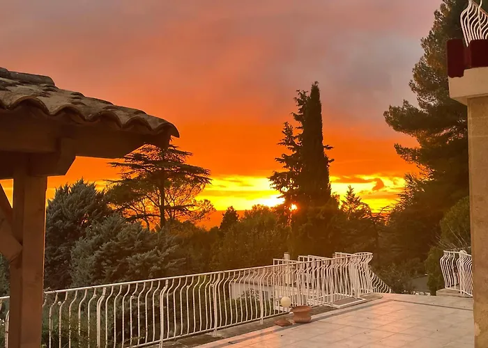 Villa Bastide vue exceptionnelle à Aix-en-Provence